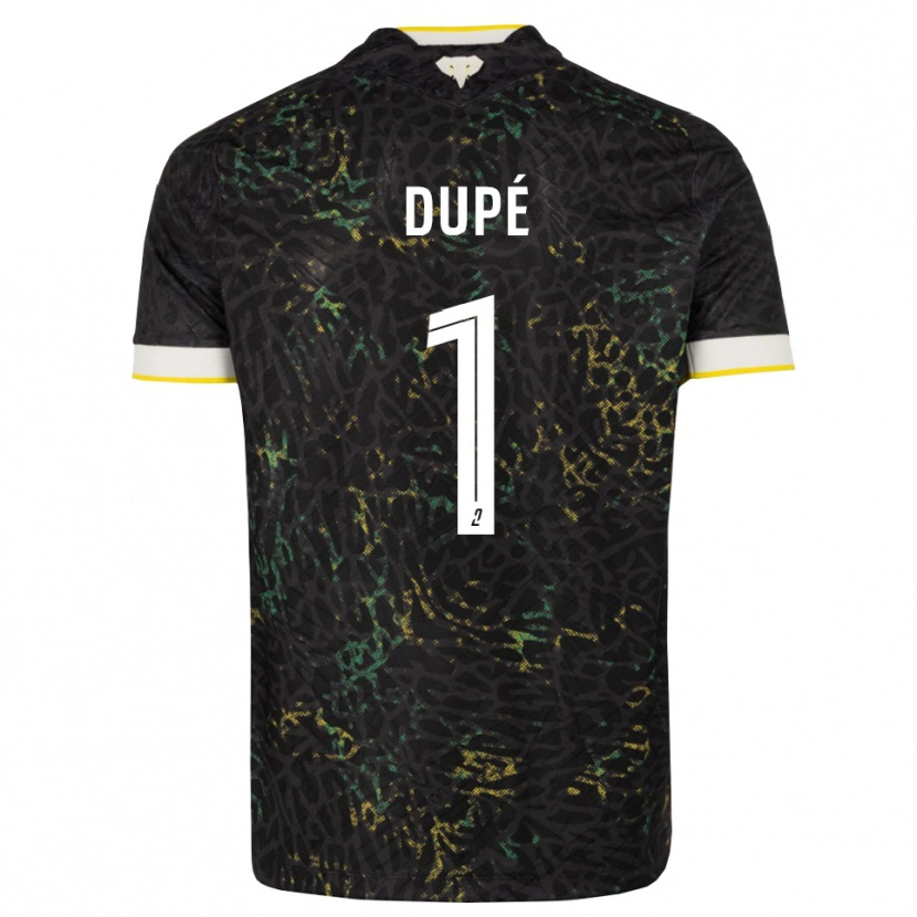 Danxen Mulher Camisola Maxime Dupé #1 Preto Branco Amarelo Alternativa 2026/27 Camisa