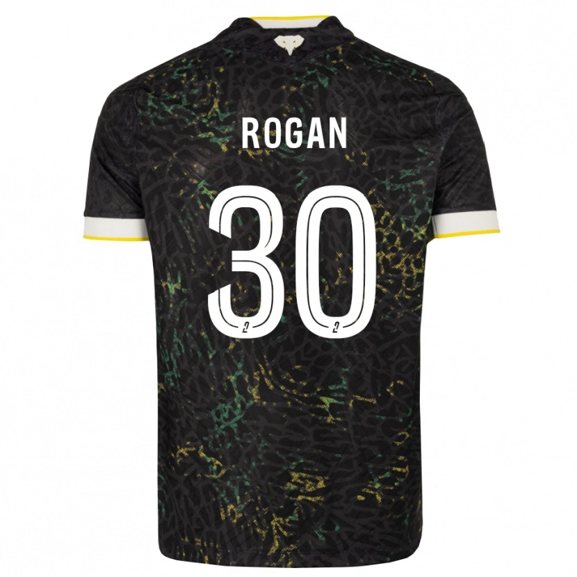 Danxen Mulher Camisola Manja Rogan #30 Preto Branco Amarelo Alternativa 2026/27 Camisa