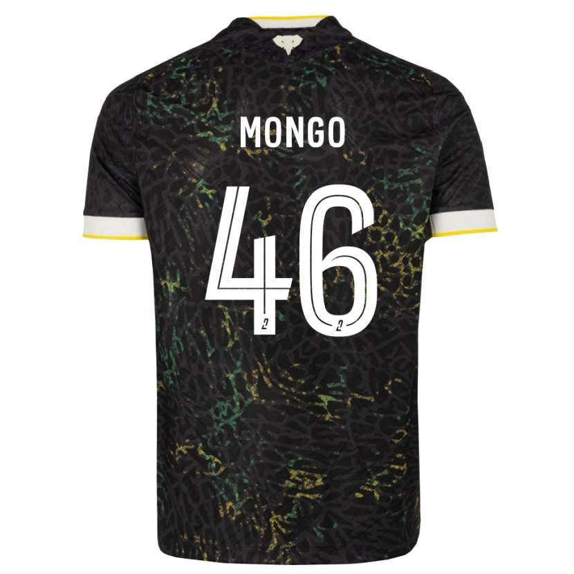 Danxen Mulher Camisola Enzo Mongo #46 Preto Branco Amarelo Alternativa 2026/27 Camisa