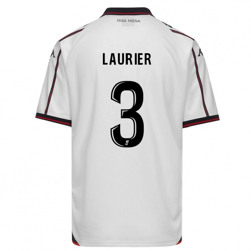 Danxen Mulher Camisola Estelle Laurier #3 Preto Branco Alternativa 2026/27 Camisa
