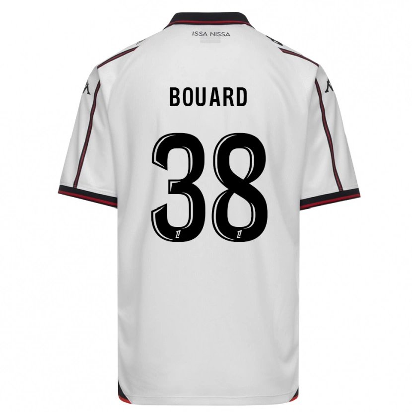 Danxen Mulher Camisola Enguerrand Bouard #38 Preto Branco Alternativa 2026/27 Camisa