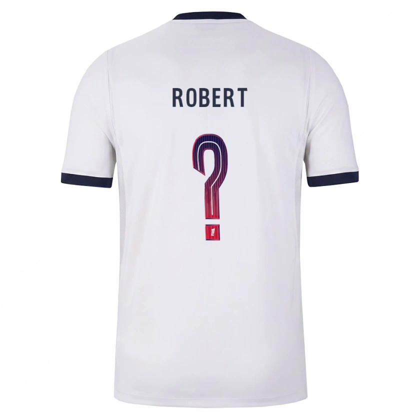 Danxen Mulher Camisola Laure Robert #0 Branco Preto Vermelho Alternativa 2026/27 Camisa