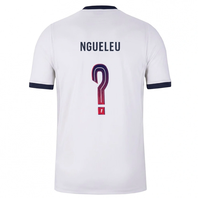 Danxen Mulher Camisola Soufiya Ngueleu #0 Branco Preto Vermelho Alternativa 2026/27 Camisa