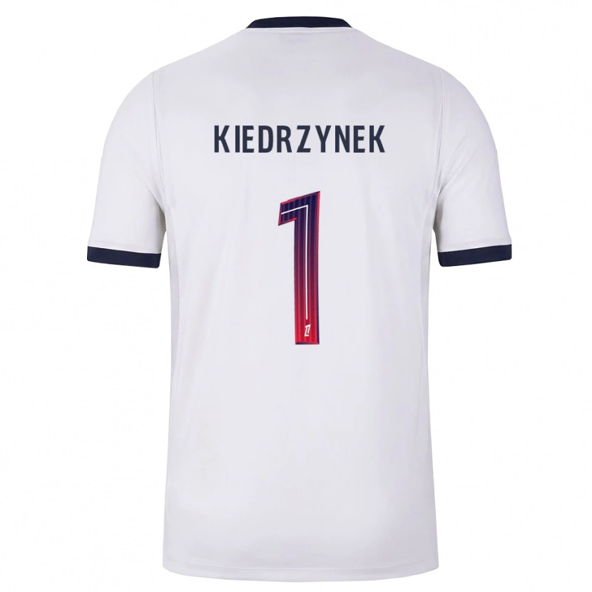 Danxen Mulher Camisola Katarzyna Kiedrzynek #1 Branco Preto Vermelho Alternativa 2026/27 Camisa
