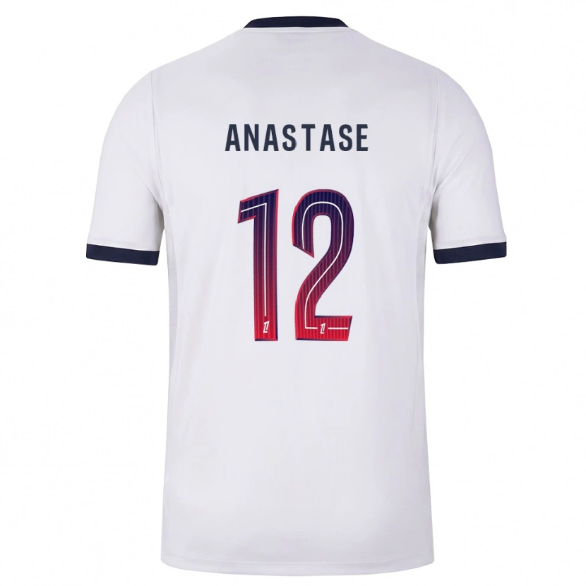 Danxen Mulher Camisola Kenji Anastase #12 Branco Preto Vermelho Alternativa 2026/27 Camisa