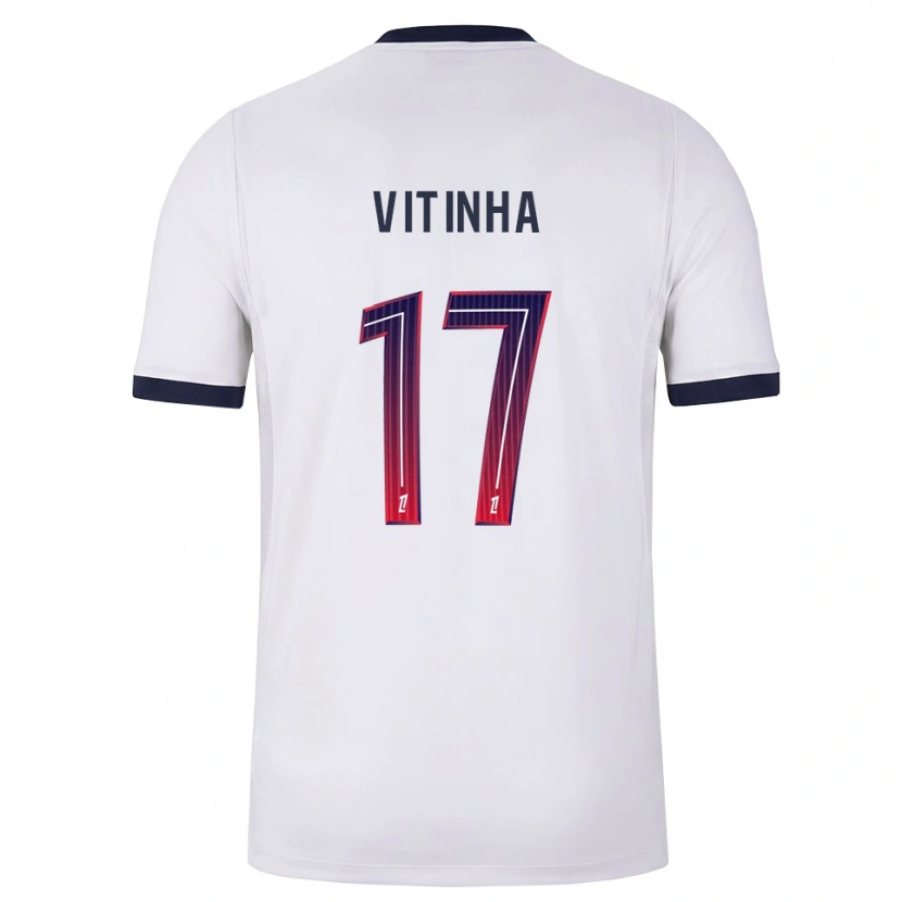 Danxen Mulher Camisola Vítor Machado Ferreira #17 Branco Preto Vermelho Alternativa 2026/27 Camisa