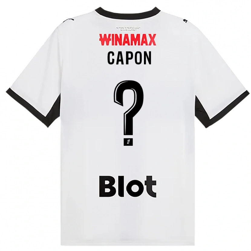 Danxen Mulher Camisola José Capon #0 Preto Branco Vermelho Alternativa 2026/27 Camisa