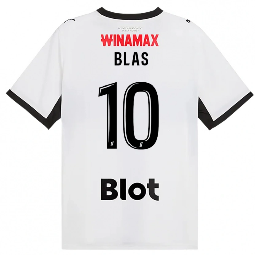 Danxen Mulher Camisola Ludovic Blas #10 Preto Branco Vermelho Alternativa 2026/27 Camisa
