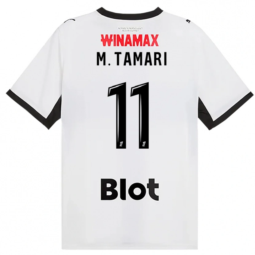 Danxen Mulher Camisola Mousa Al-Tamari #11 Preto Branco Vermelho Alternativa 2026/27 Camisa