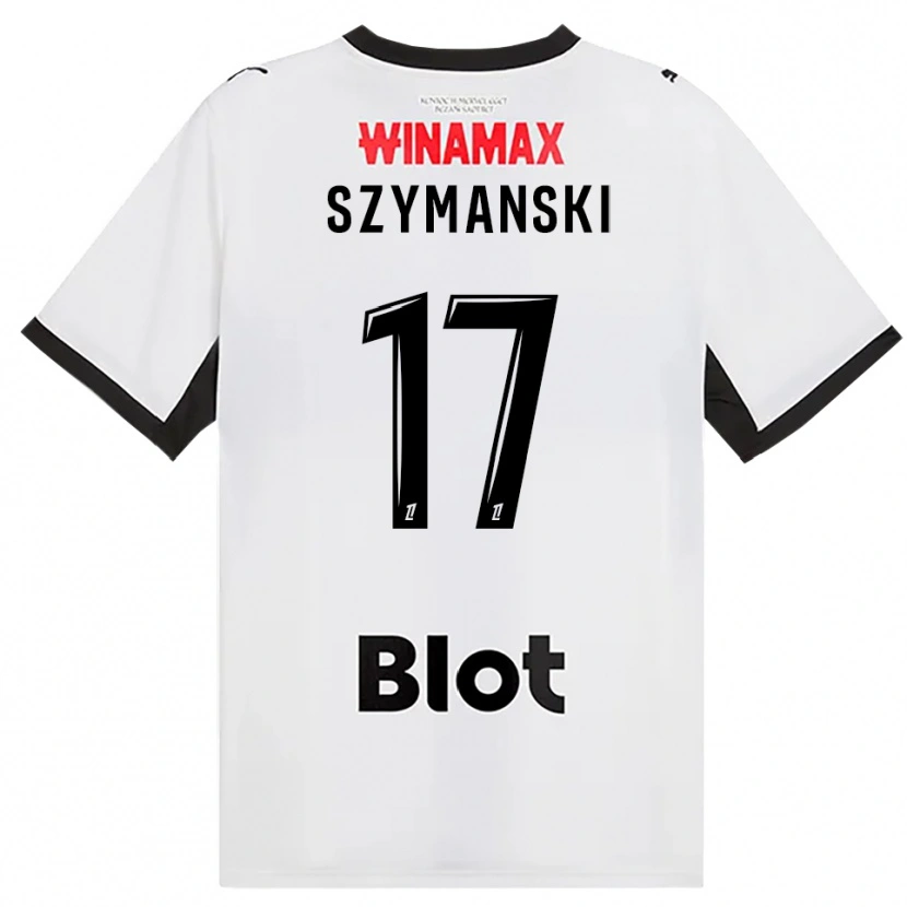 Danxen Mulher Camisola Sebastian Szymanski #17 Preto Branco Vermelho Alternativa 2026/27 Camisa