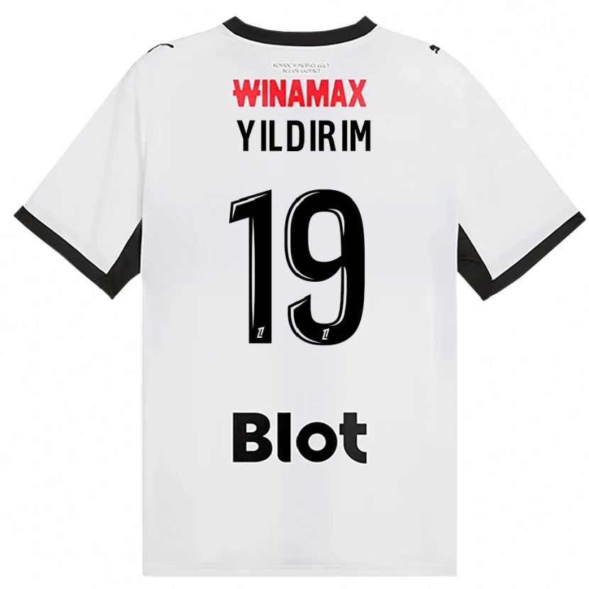 Danxen Mulher Camisola Bertuğ Yıldırım #19 Preto Branco Vermelho Alternativa 2026/27 Camisa