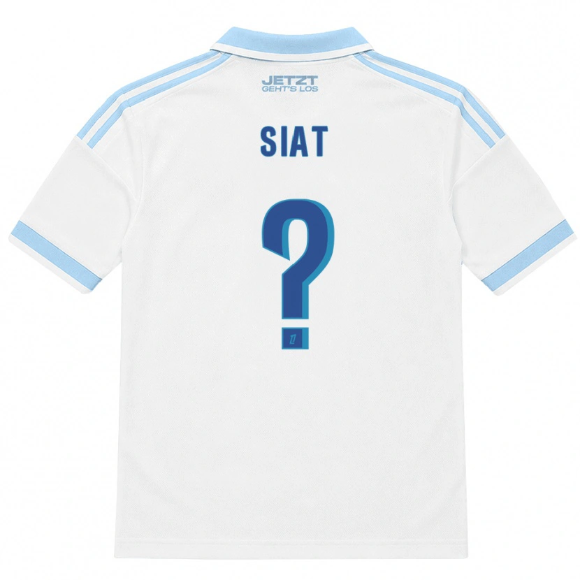 Danxen Mulher Camisola Victor Siat #0 Azul Céu Claro Branco Vermelho Alternativa 2026/27 Camisa