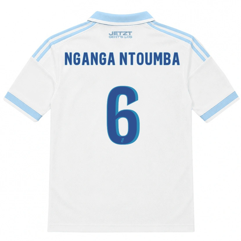 Danxen Mulher Camisola Monfils Nganga Ntoumba #6 Azul Céu Claro Branco Vermelho Alternativa 2026/27 Camisa