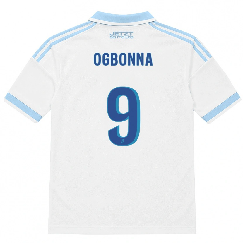 Danxen Mulher Camisola Stanley Ogbonna #9 Azul Céu Claro Branco Vermelho Alternativa 2026/27 Camisa