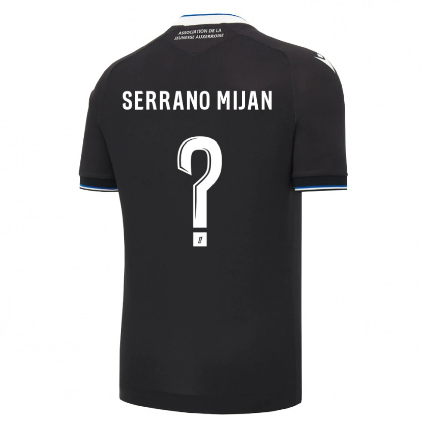 Danxen Mulher Camisola Joye Serrano Mijan #0 Preto Azul Branco Alternativa 2026/27 Camisa