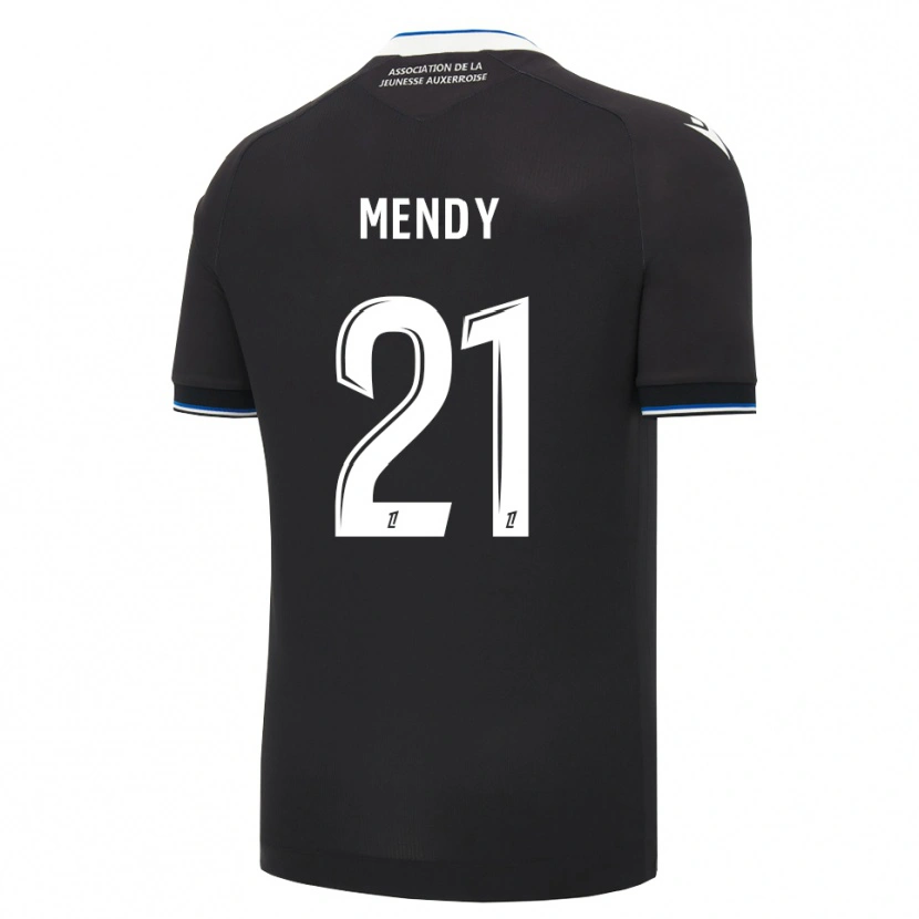 Danxen Mulher Camisola Tony Mendy #21 Preto Azul Branco Alternativa 2026/27 Camisa