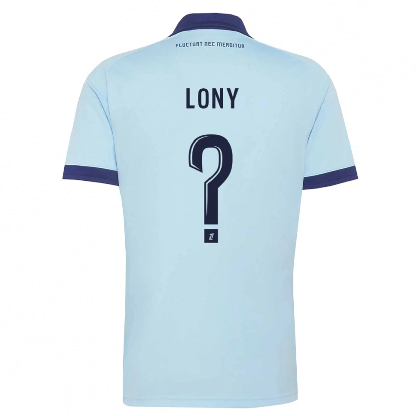 Danxen Mulher Camisola Lony Pereira Mendes Vaz #0 Azul Centáurea Preto Alternativa 2026/27 Camisa