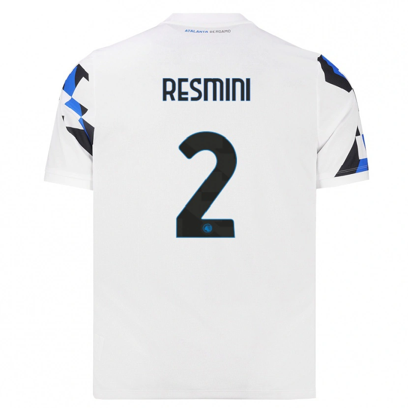 Danxen Mulher Camisola Martina Resmini #2 Branco Vermelho Azul Alternativa 2026/27 Camisa