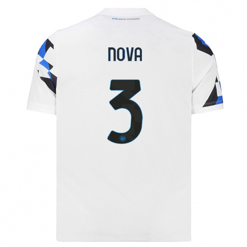 Danxen Mulher Camisola Riccardo Nova #3 Branco Vermelho Azul Alternativa 2026/27 Camisa