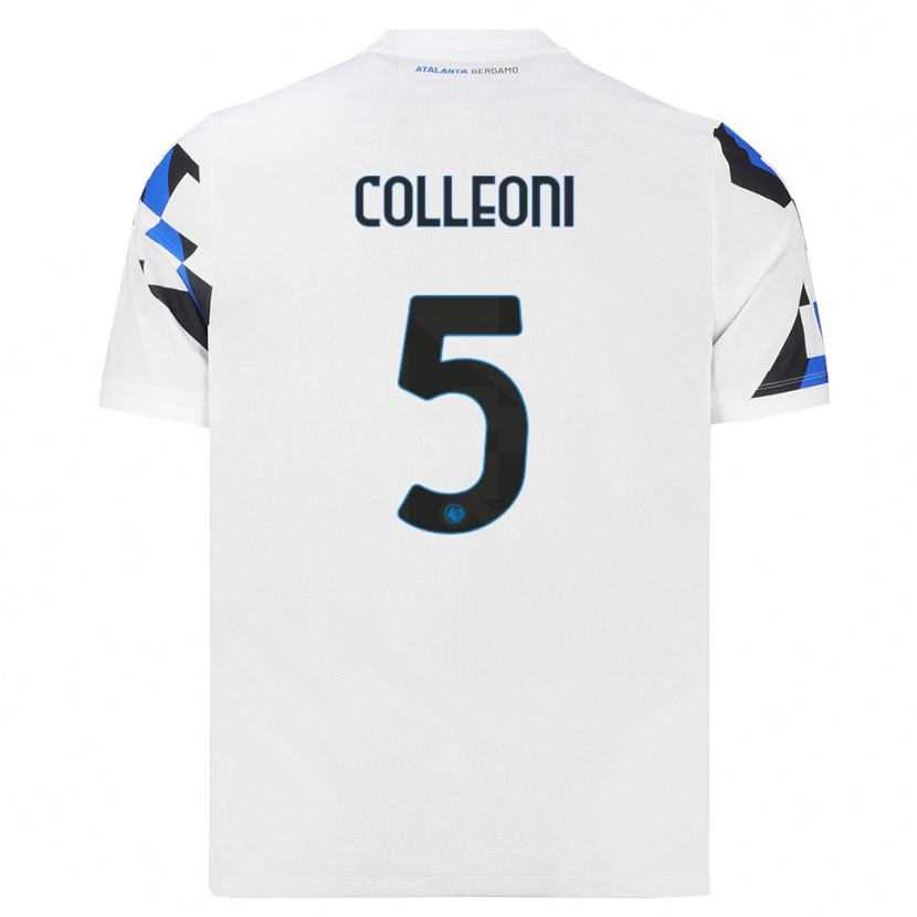 Danxen Mulher Camisola Giorgio Colleoni #5 Branco Vermelho Azul Alternativa 2026/27 Camisa