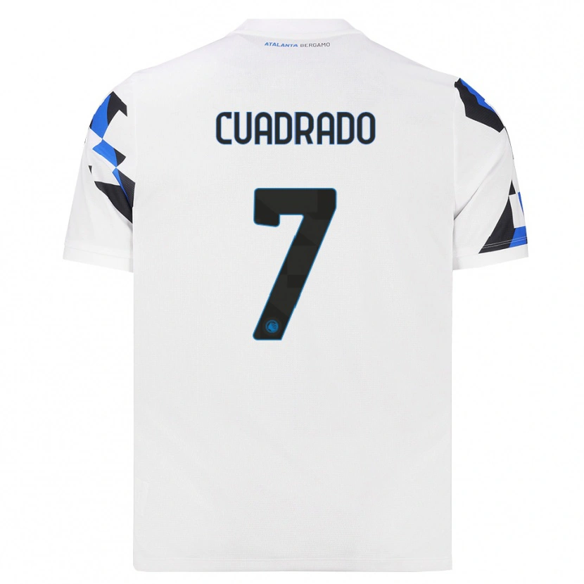 Danxen Mulher Camisola Juan Cuadrado #7 Branco Vermelho Azul Alternativa 2026/27 Camisa