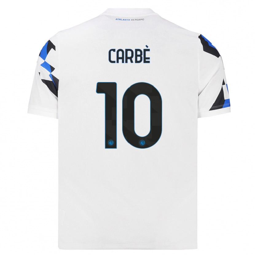 Danxen Mulher Camisola Alessio Carbè #10 Branco Vermelho Azul Alternativa 2026/27 Camisa