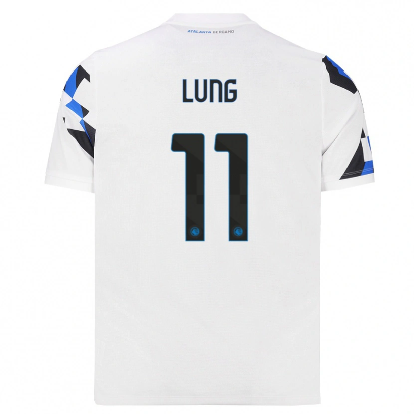 Danxen Mulher Camisola Matia Lung #11 Branco Vermelho Azul Alternativa 2026/27 Camisa