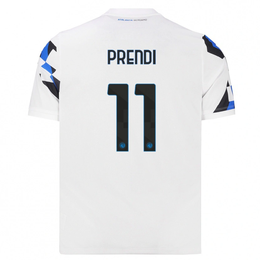Danxen Mulher Camisola Samuel Prendi #11 Branco Vermelho Azul Alternativa 2026/27 Camisa