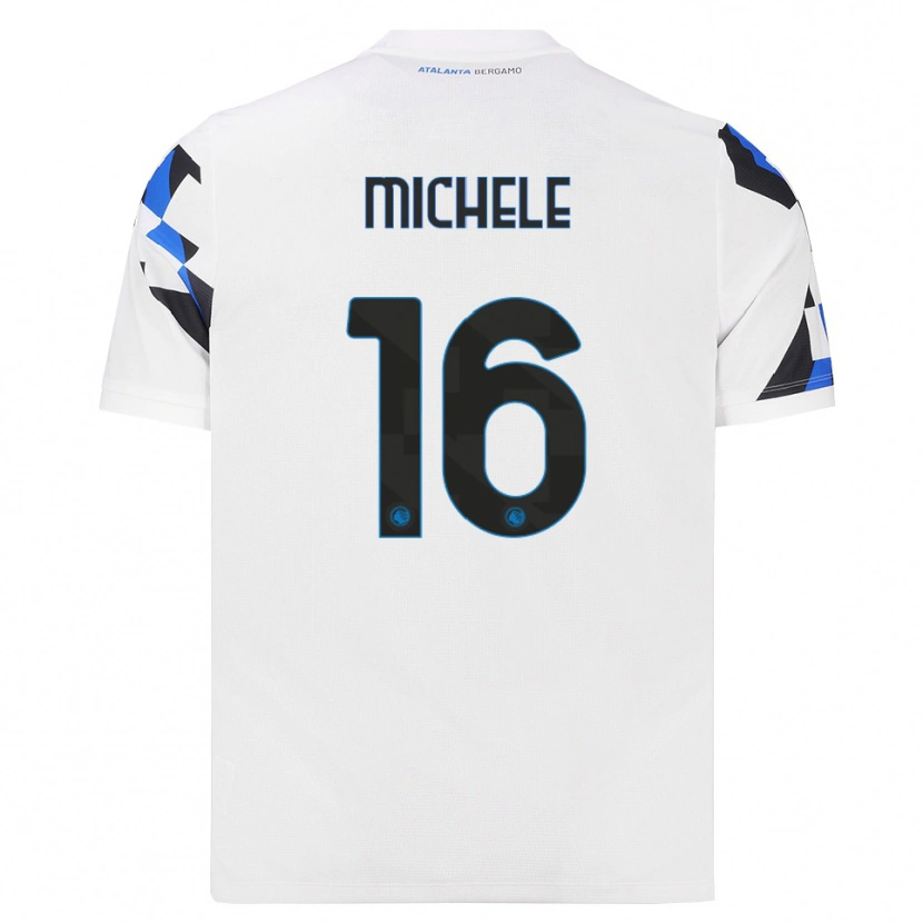 Danxen Mulher Camisola Michele Rinaldi #16 Branco Vermelho Azul Alternativa 2026/27 Camisa