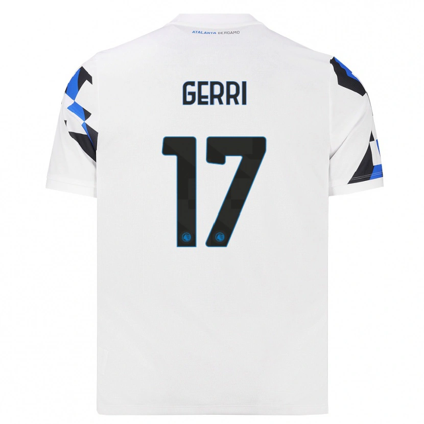 Danxen Mulher Camisola Romeo Gerri #17 Branco Vermelho Azul Alternativa 2026/27 Camisa