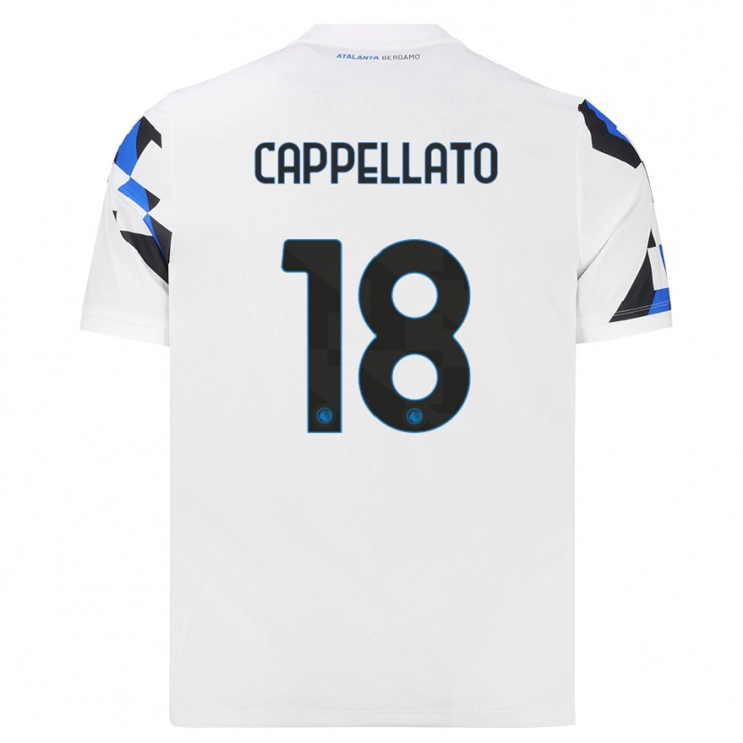Danxen Mulher Camisola Nicola Cappellato #18 Branco Vermelho Azul Alternativa 2026/27 Camisa