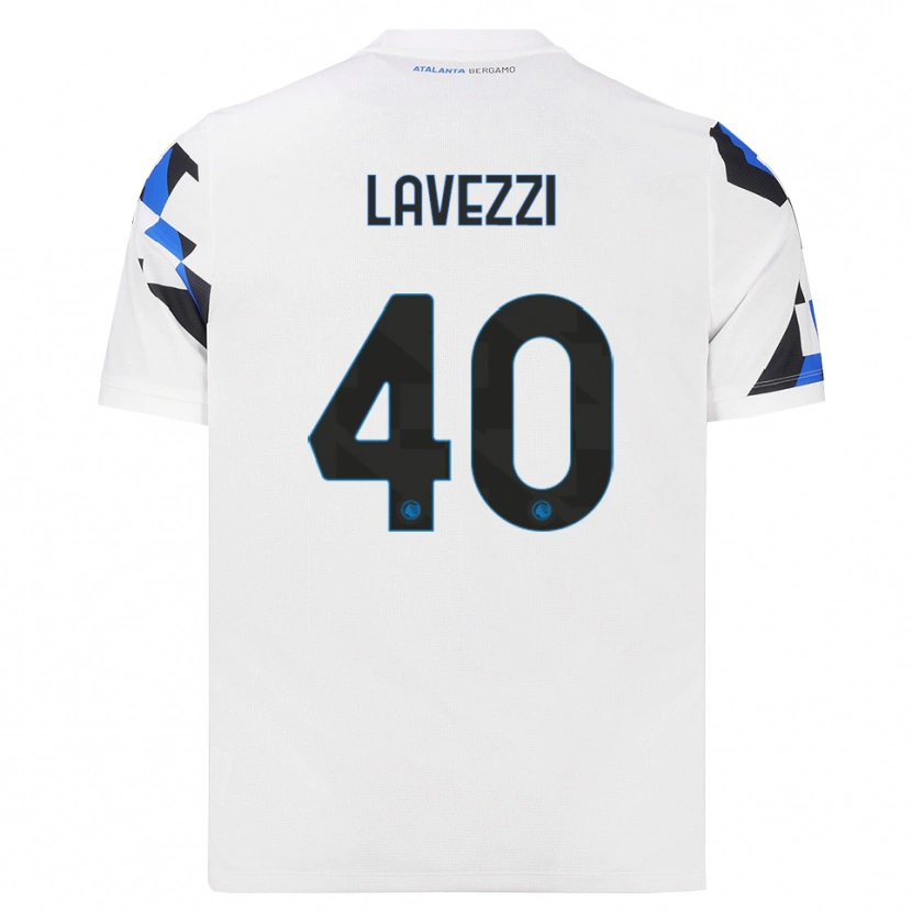 Danxen Mulher Camisola Filippo Lavezzi #40 Branco Vermelho Azul Alternativa 2026/27 Camisa