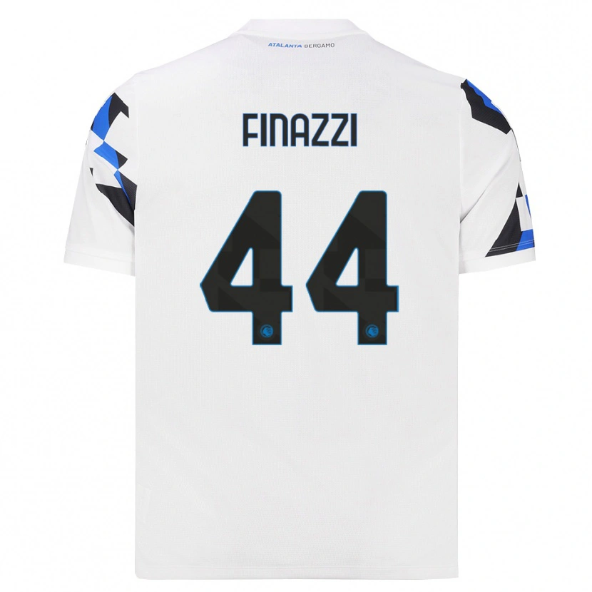 Danxen Mulher Camisola Riccardo Finazzi #44 Branco Vermelho Azul Alternativa 2026/27 Camisa