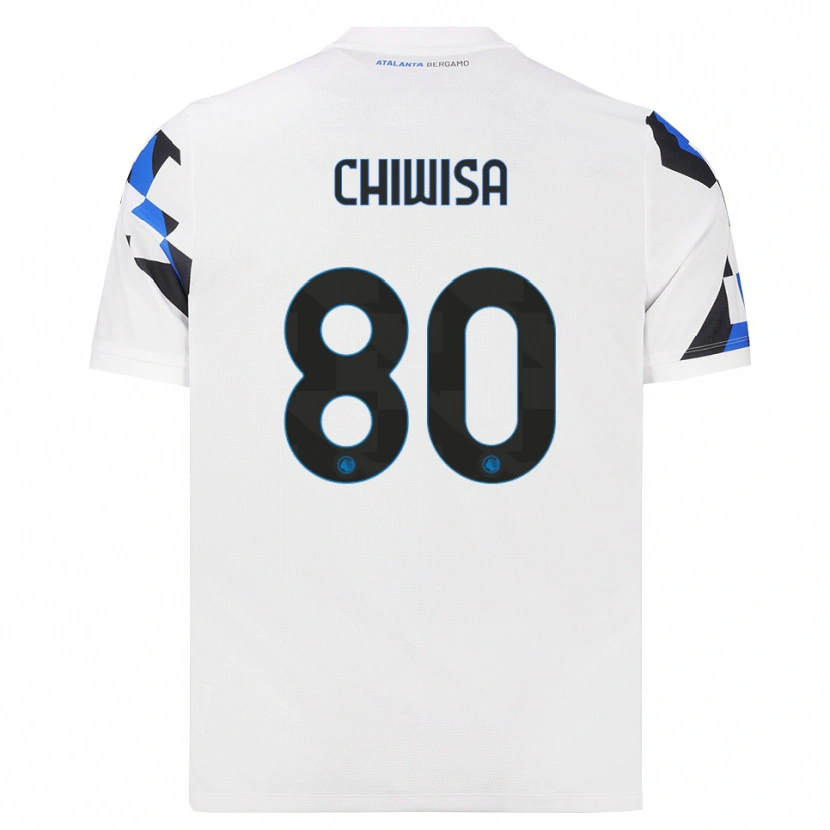 Danxen Mulher Camisola Mannah Chiwisa #80 Branco Vermelho Azul Alternativa 2026/27 Camisa