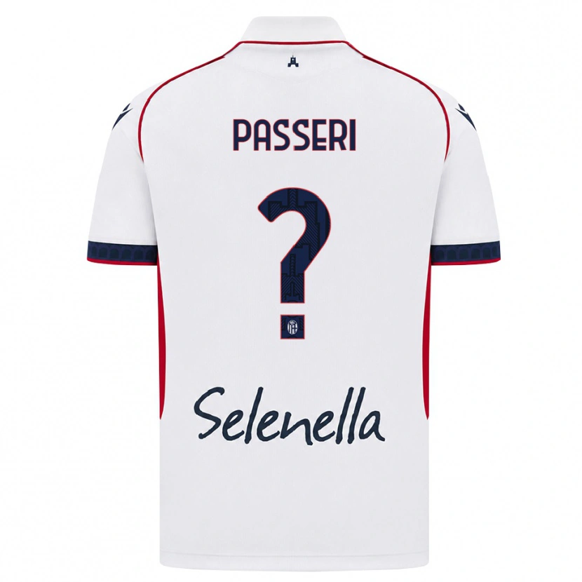 Danxen Mulher Camisola Angela Passeri #0 Branco Vermelho Azul Real Alternativa 2026/27 Camisa