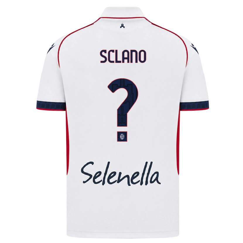 Danxen Mulher Camisola Saymon Sclano #0 Branco Vermelho Azul Real Alternativa 2026/27 Camisa