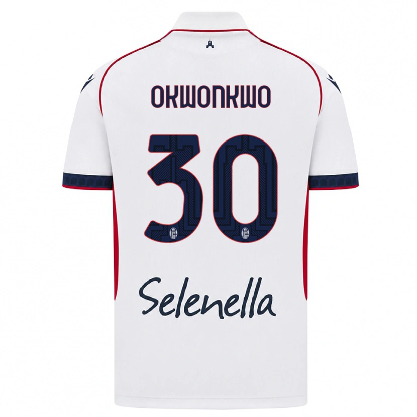 Danxen Mulher Camisola Orji Okwonkwo #30 Branco Vermelho Azul Real Alternativa 2026/27 Camisa