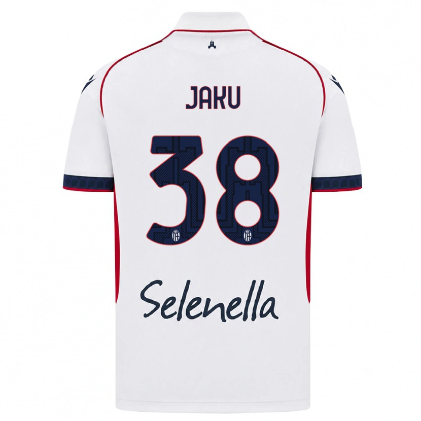 Danxen Mulher Camisola Jordi Jaku #38 Branco Vermelho Azul Real Alternativa 2026/27 Camisa