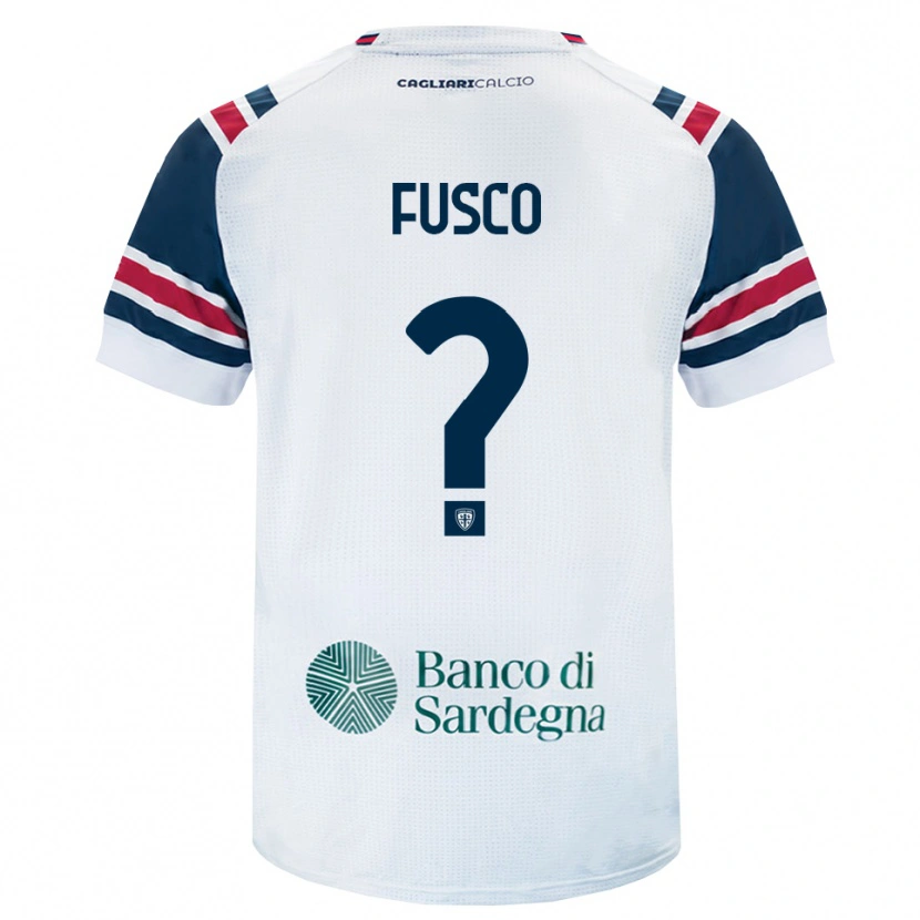 Danxen Mulher Camisola Antonio Fusco #0 Branco Vermelho Verde Alternativa 2026/27 Camisa