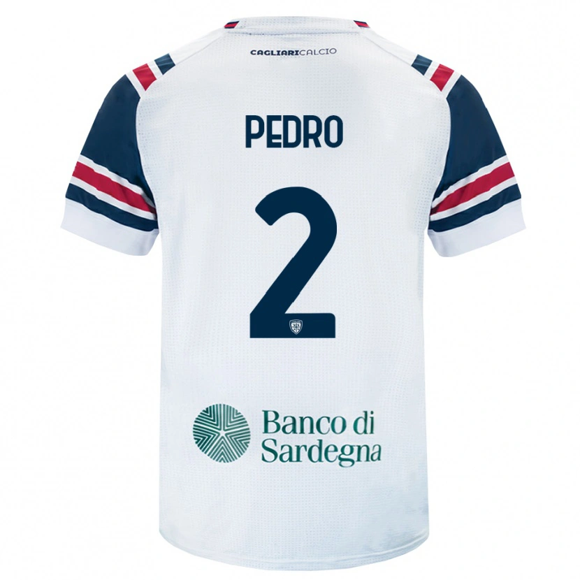 Danxen Mulher Camisola Zé Pedro #2 Branco Vermelho Verde Alternativa 2026/27 Camisa