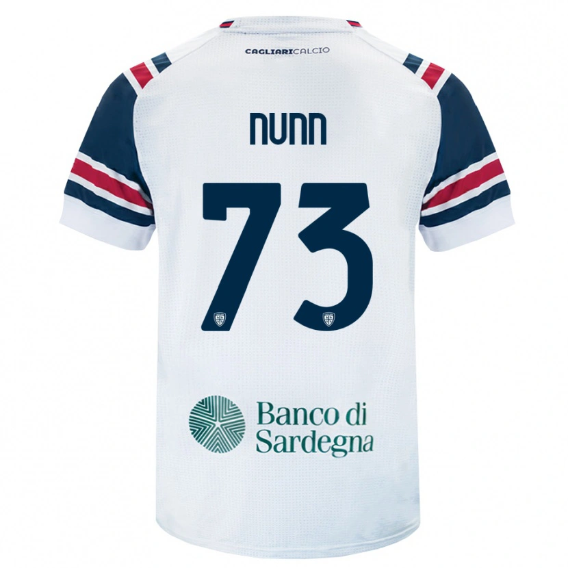 Danxen Mulher Camisola Jack Nunn #73 Branco Vermelho Verde Alternativa 2026/27 Camisa