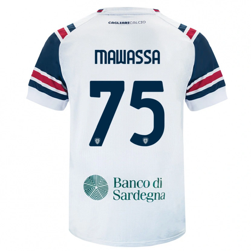 Danxen Mulher Camisola Enoch Mawassa #75 Branco Vermelho Verde Alternativa 2026/27 Camisa