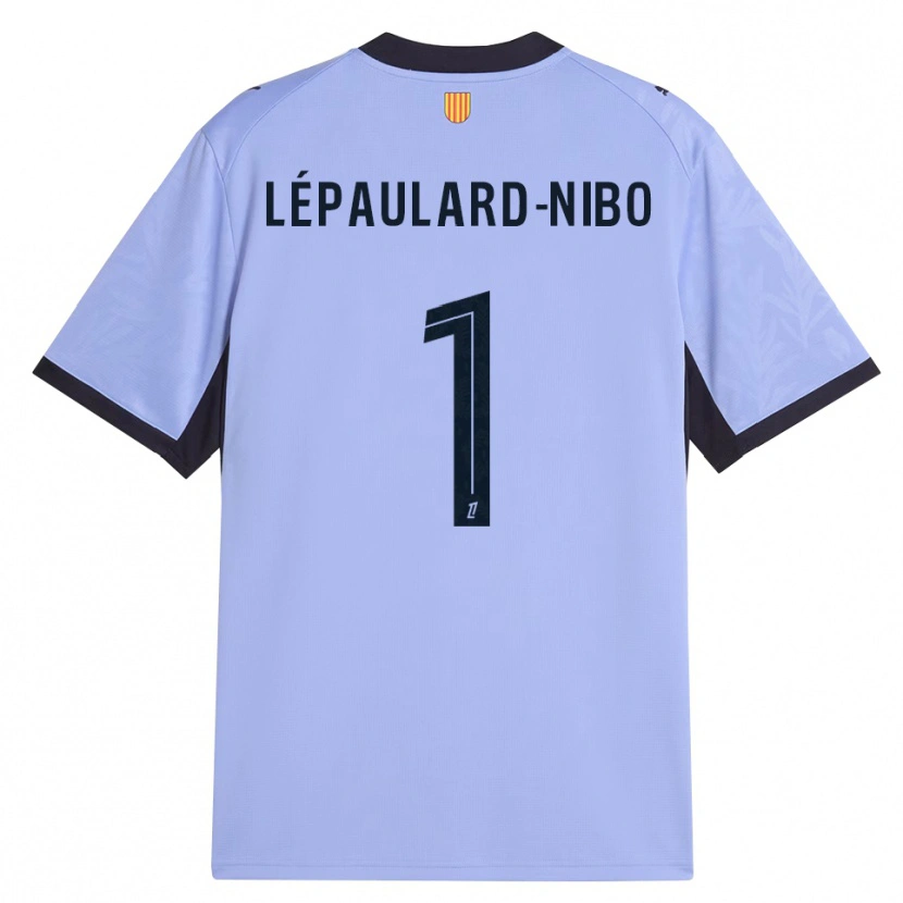 Danxen Mulher Camisola Mailey Lépaulard-Nibo #1 Lavanda Preto Terceiro 2026/27 Camisa
