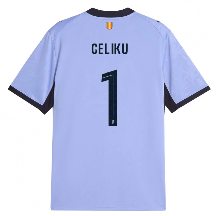Danxen Mulher Camisola Bleron Celiku #1 Lavanda Preto Terceiro 2026/27 Camisa