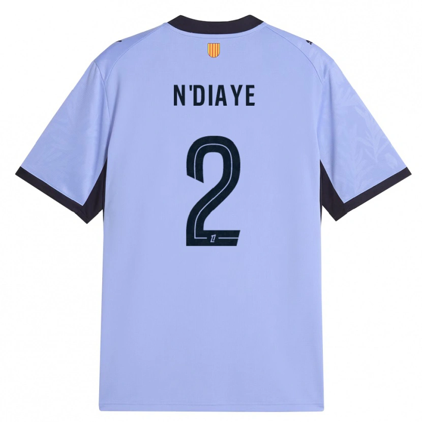 Danxen Mulher Camisola Osmane N'diaye #2 Lavanda Preto Terceiro 2026/27 Camisa