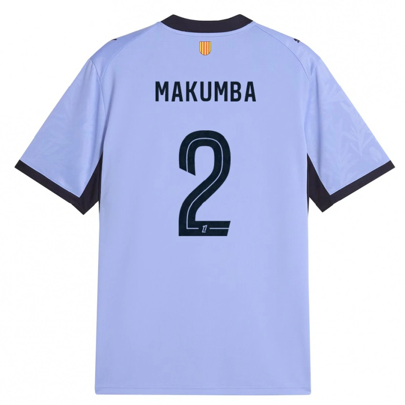 Danxen Mulher Camisola Enzo Makumba #2 Lavanda Preto Terceiro 2026/27 Camisa