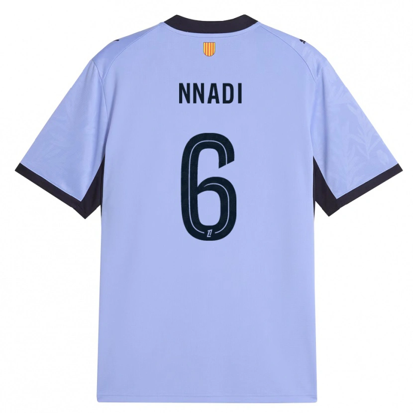 Danxen Mulher Camisola Tochukwu Nnadi #6 Lavanda Preto Terceiro 2026/27 Camisa