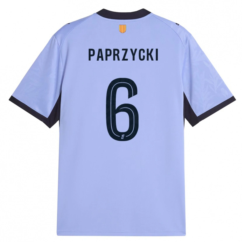 Danxen Mulher Camisola Aurore Paprzycki #6 Lavanda Preto Terceiro 2026/27 Camisa