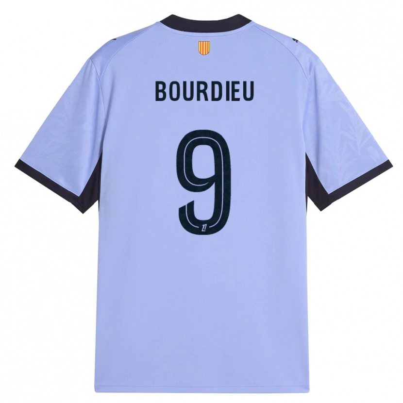 Danxen Mulher Camisola Mathilde Bourdieu #9 Lavanda Preto Terceiro 2026/27 Camisa