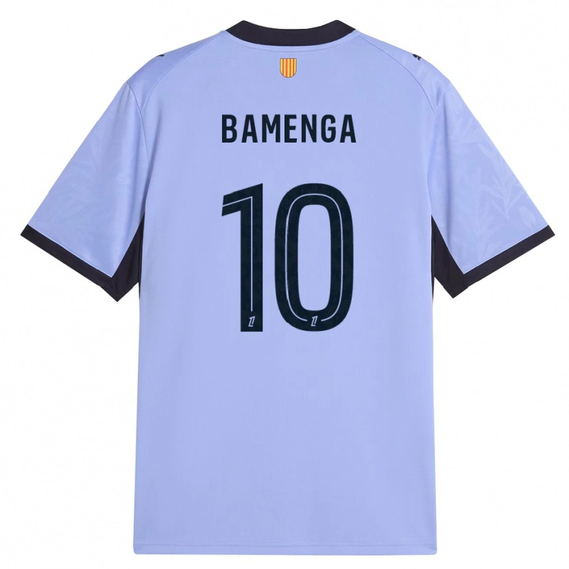 Danxen Mulher Camisola Naomie Bamenga #10 Lavanda Preto Terceiro 2026/27 Camisa